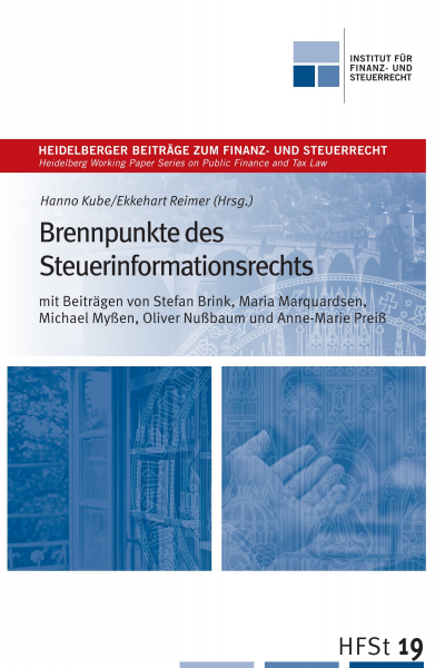 Cover of book: Brennpunkte des Steuerinformationsrechts
