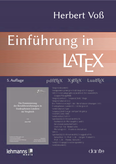 Cover of book: Einführung in LaTeX