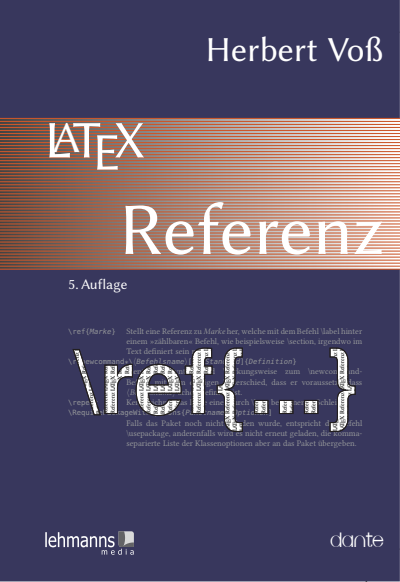 Cover des Buchs: LaTeX-Referenz