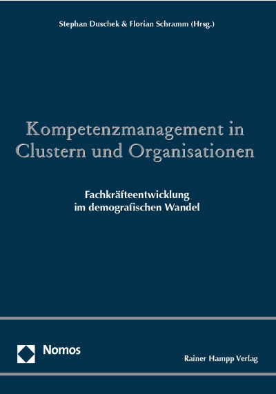Cover des Buchs: Kompetenzmanagement in Clustern und Organisationen