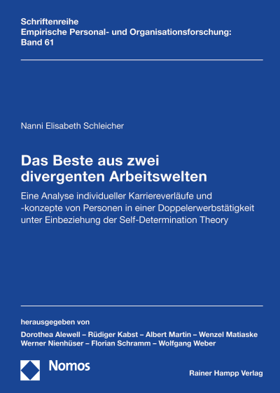 Cover of book: Das Beste aus zwei divergenten Arbeitswelten