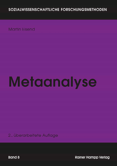 Cover des Buchs: Metaanalyse